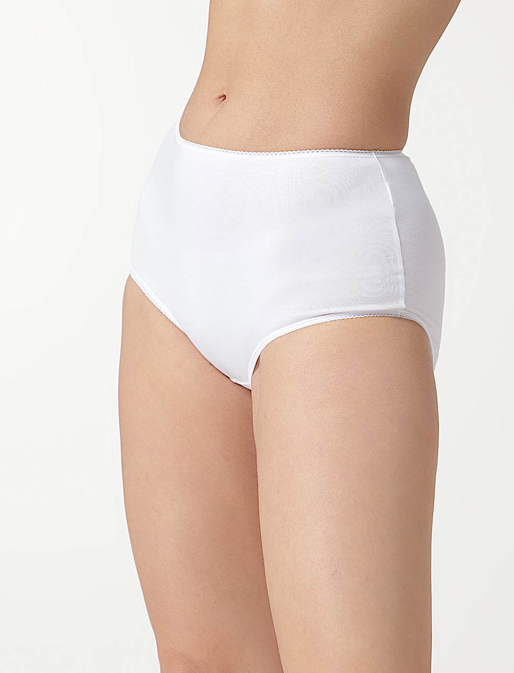 3pk Pure Cotton Full Briefs