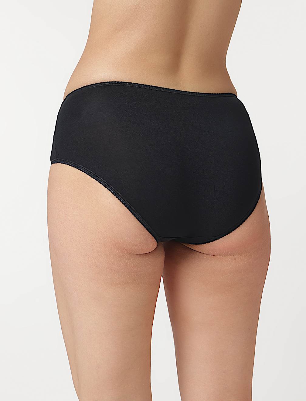 3pk Cotton Rich Midi Knickers