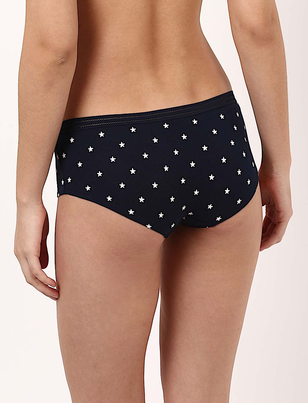 INT 5p Stars Lounge Print Short