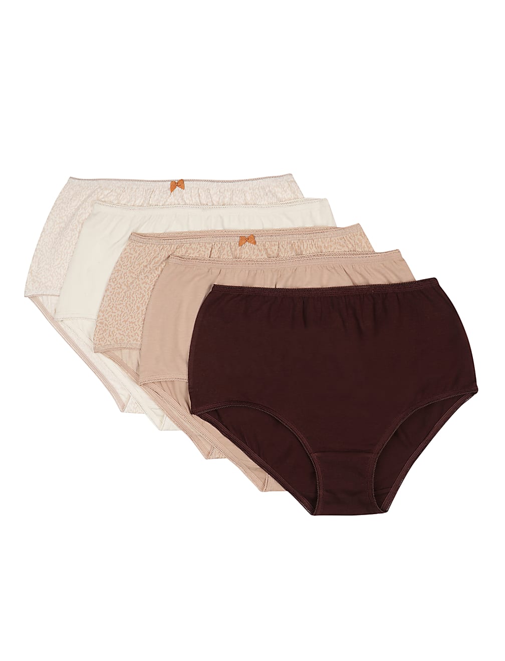 5 Pack Cotton Mix Brief
