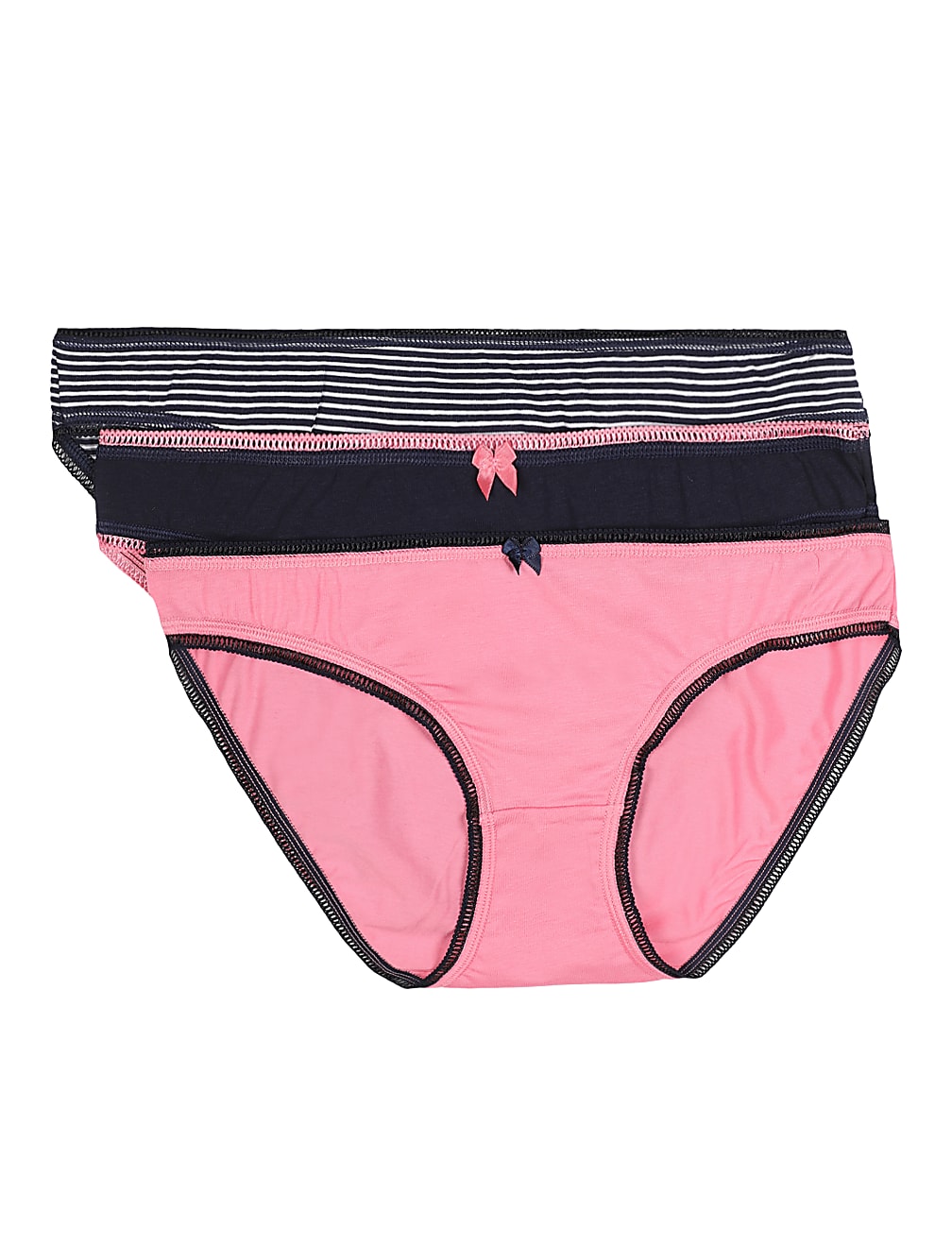 3 Pack Cotton Mix Skinny Fit Knicker