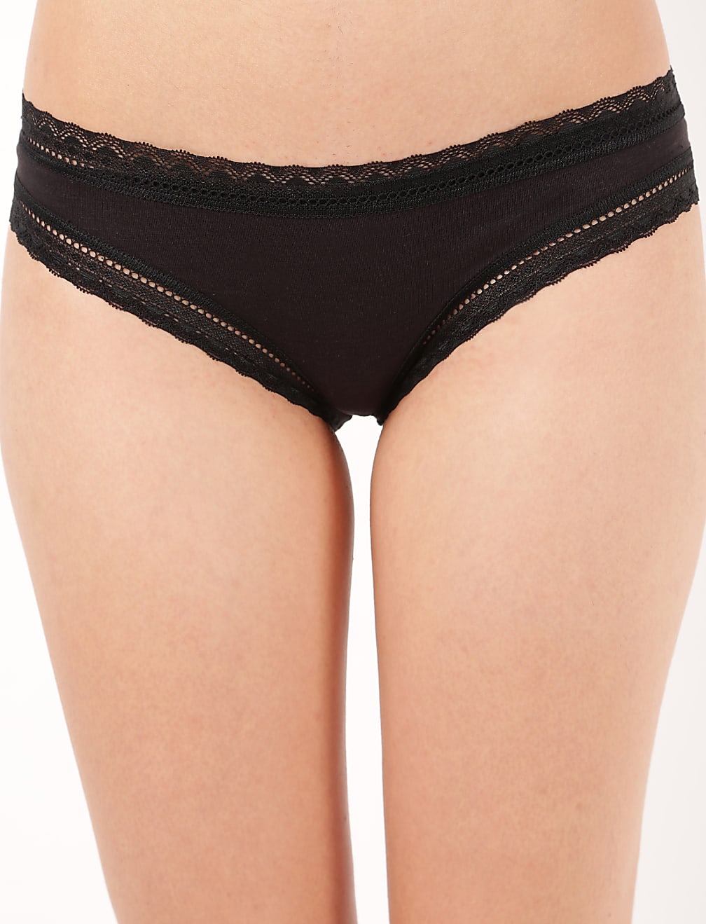 Pack of 5 Polyamide Mix Skinny Fit Knickers