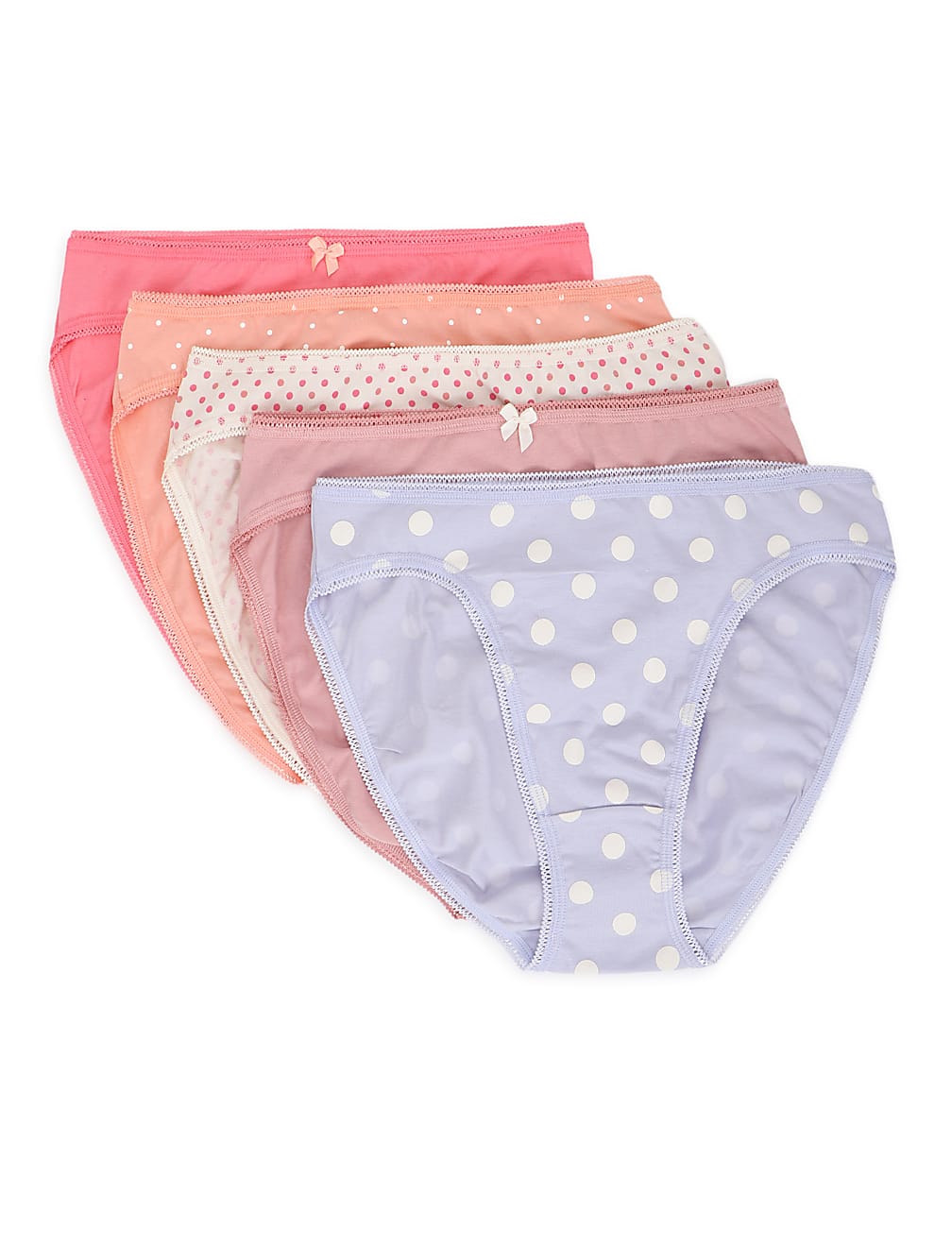 Pack of 5 Cotton Mix Skinny Fit Knickers