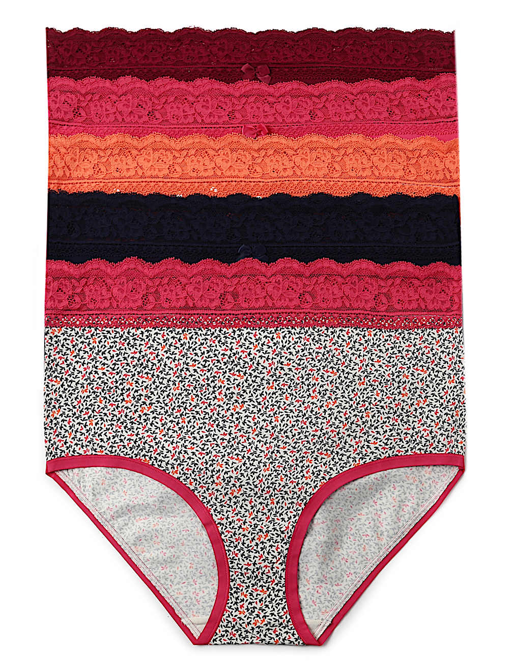 5 Pack Cotton Mix Knickers