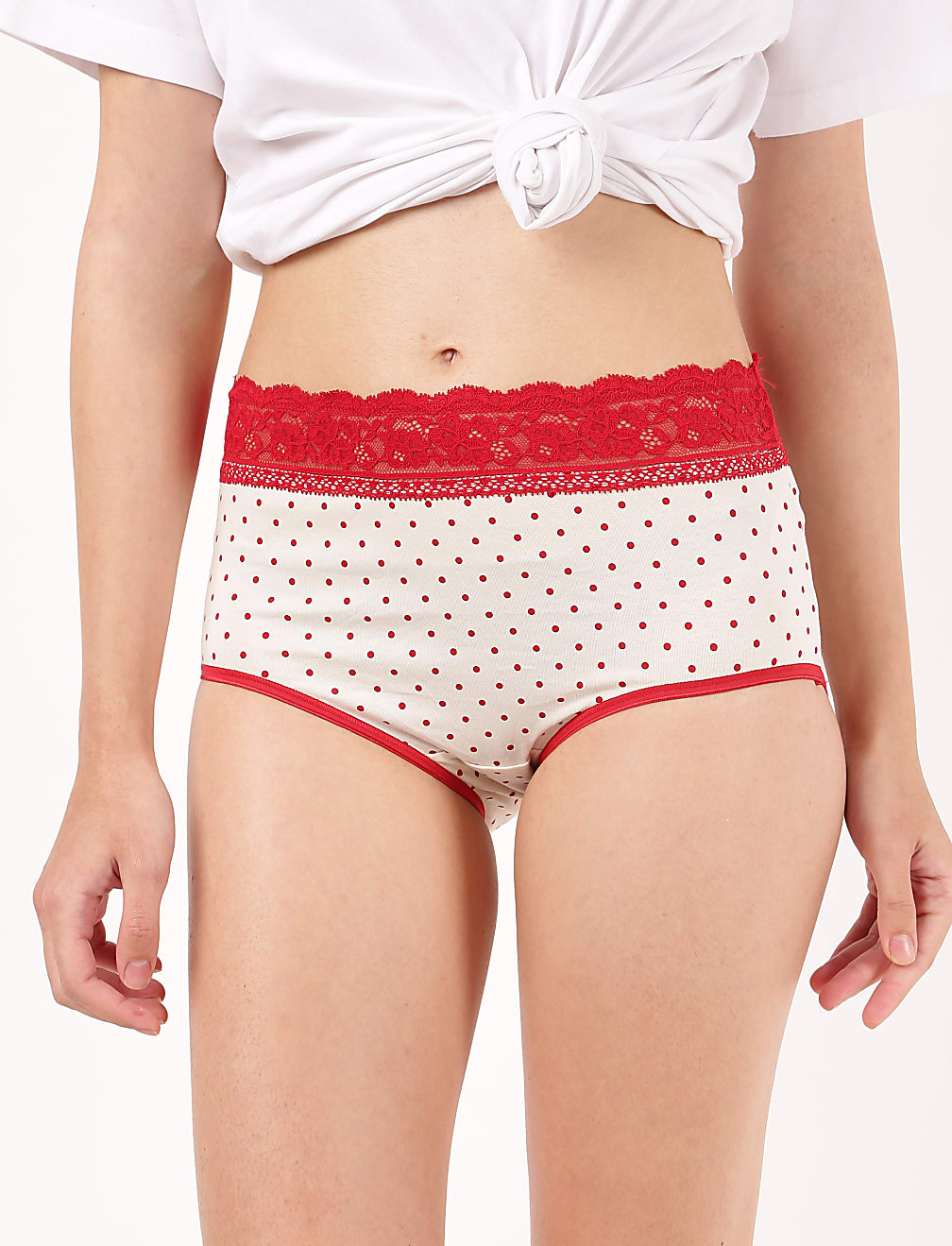 5 Pack Cotton Mix Knickers