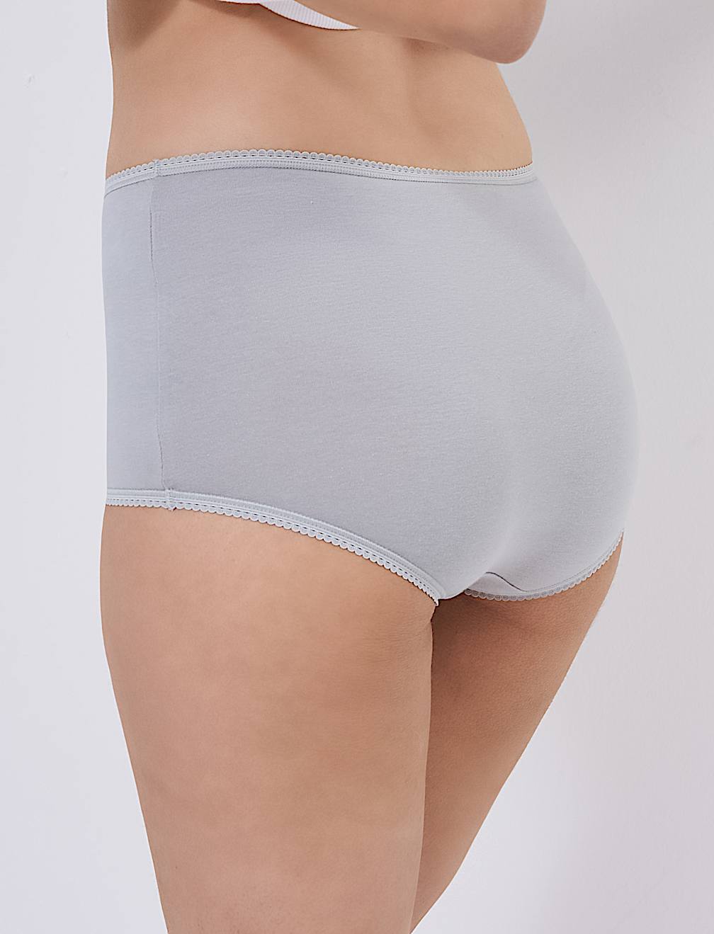 5 Pack Cotton Rich High Waist Knickers