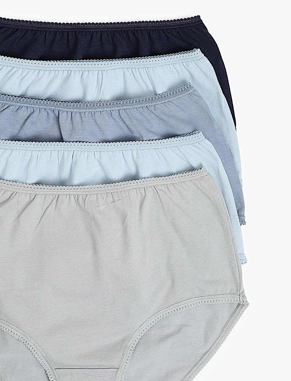 5 Pack Cotton Rich Full Brief Knickers