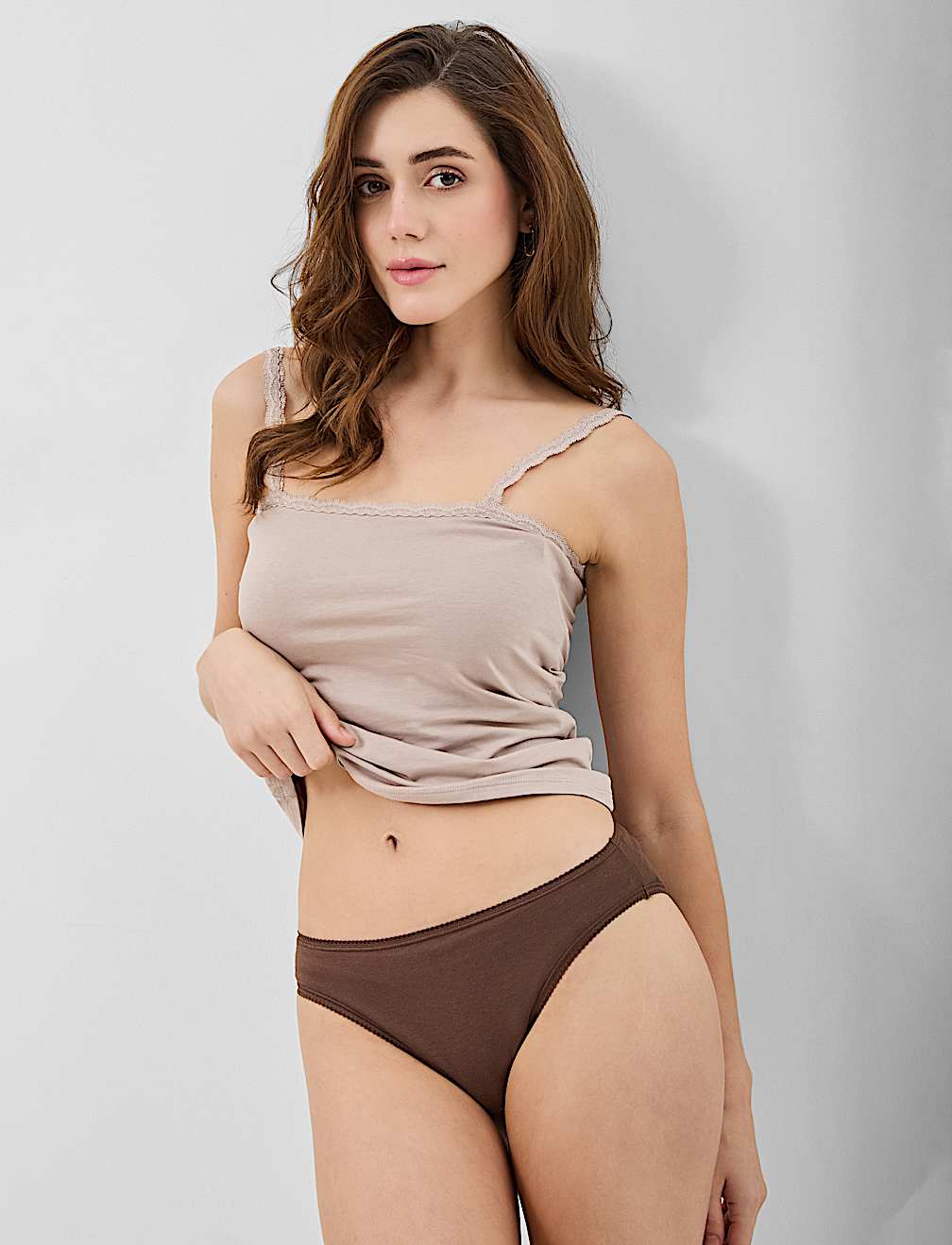 5 Pack Cotton Rich High Leg Knickers