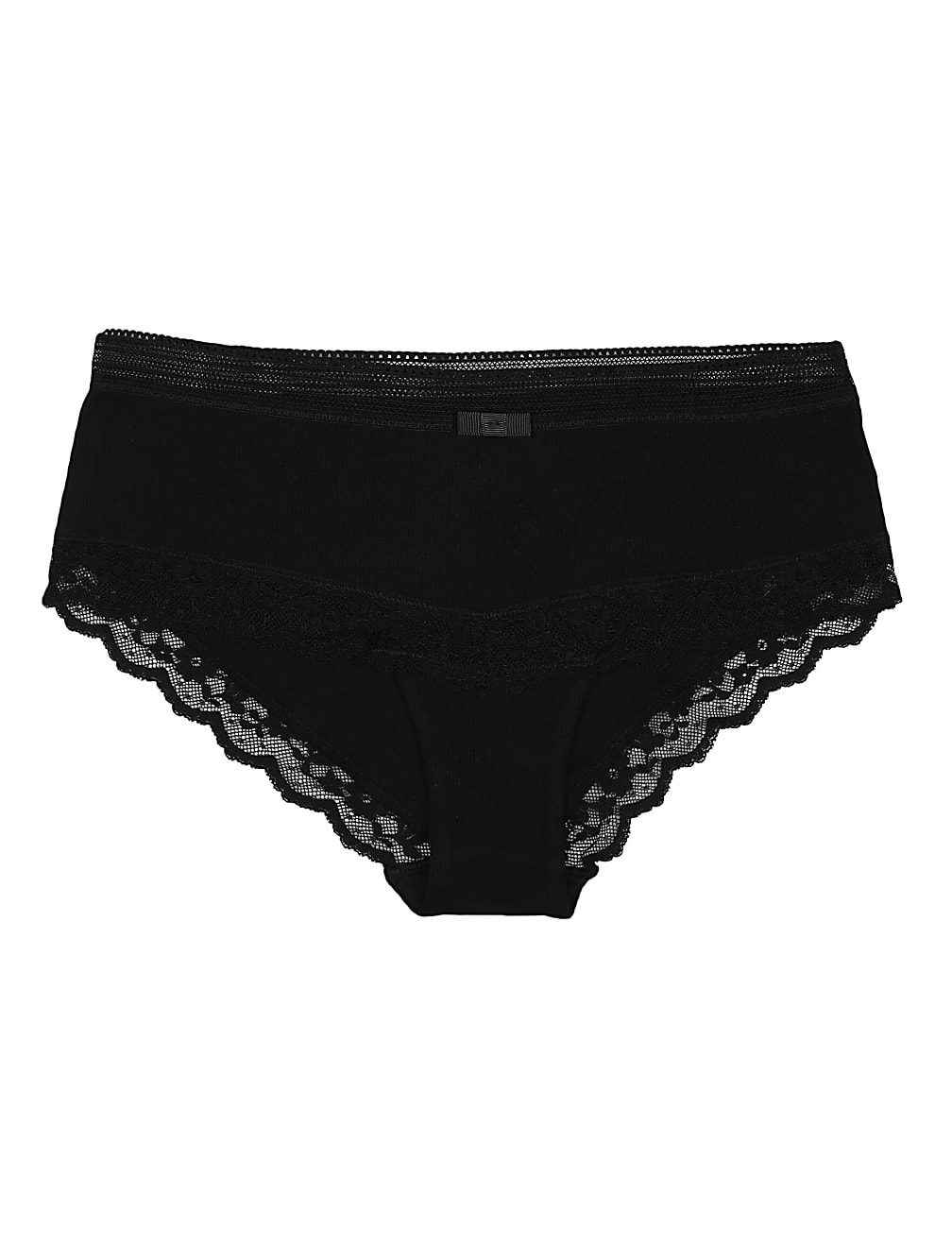 Cotton Mix Lace Low Rise Knickers