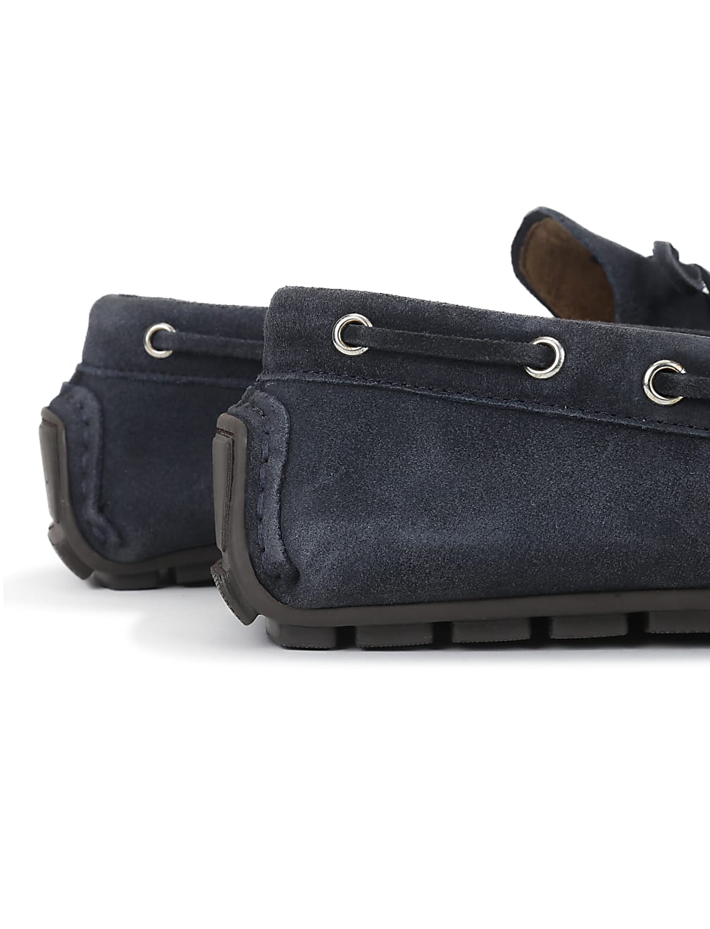 Leather Plain Slip-on Loafers