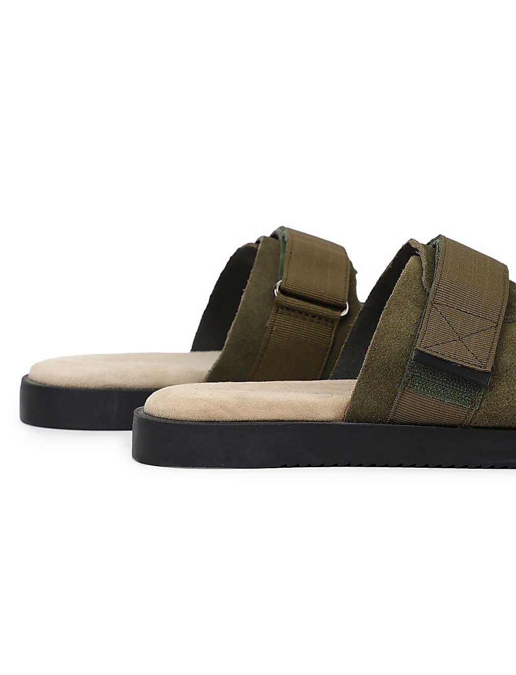 Buy Leather Plain Flat Sandals at Marks Spencer