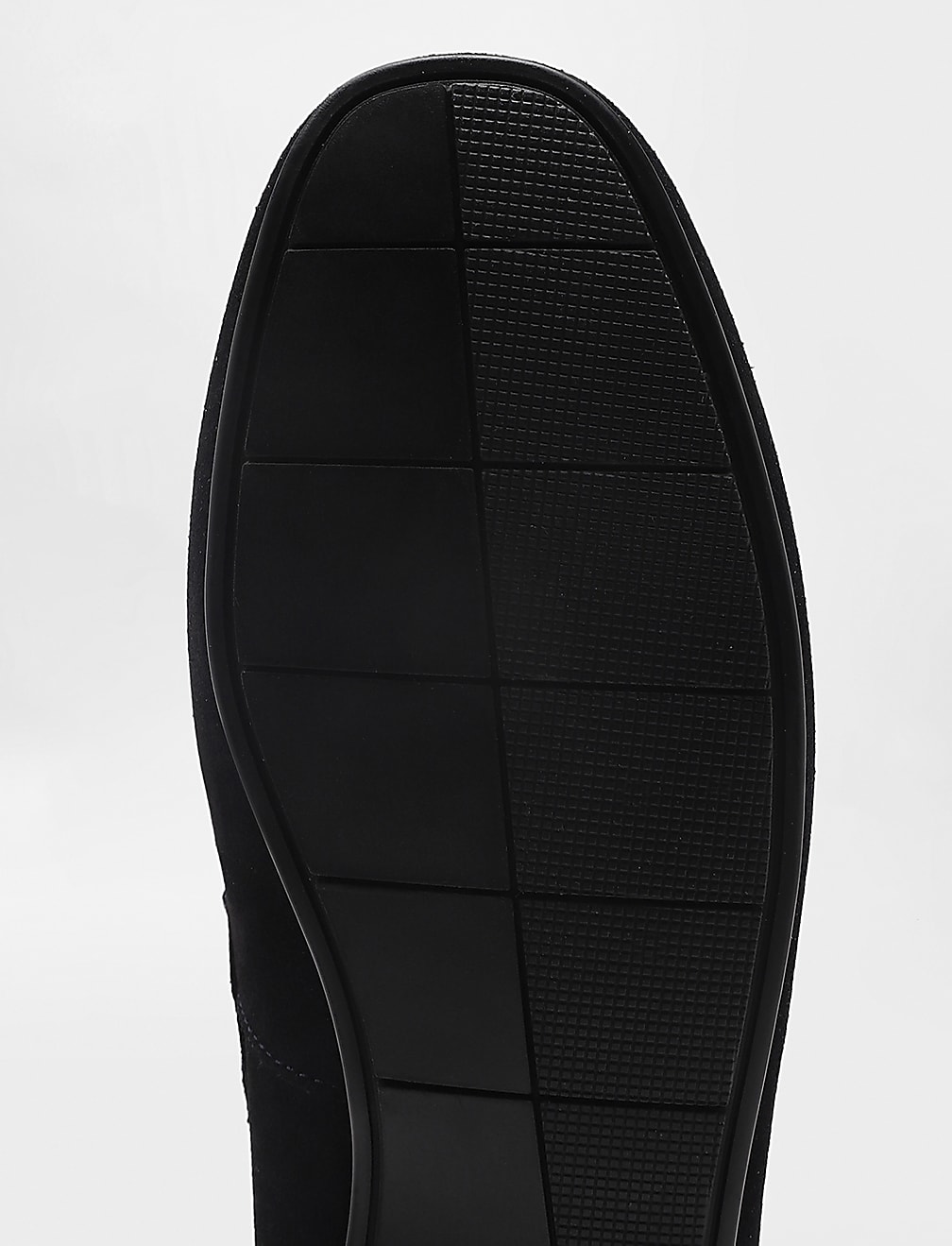 Pure Leather Plain Slip-on Loafers