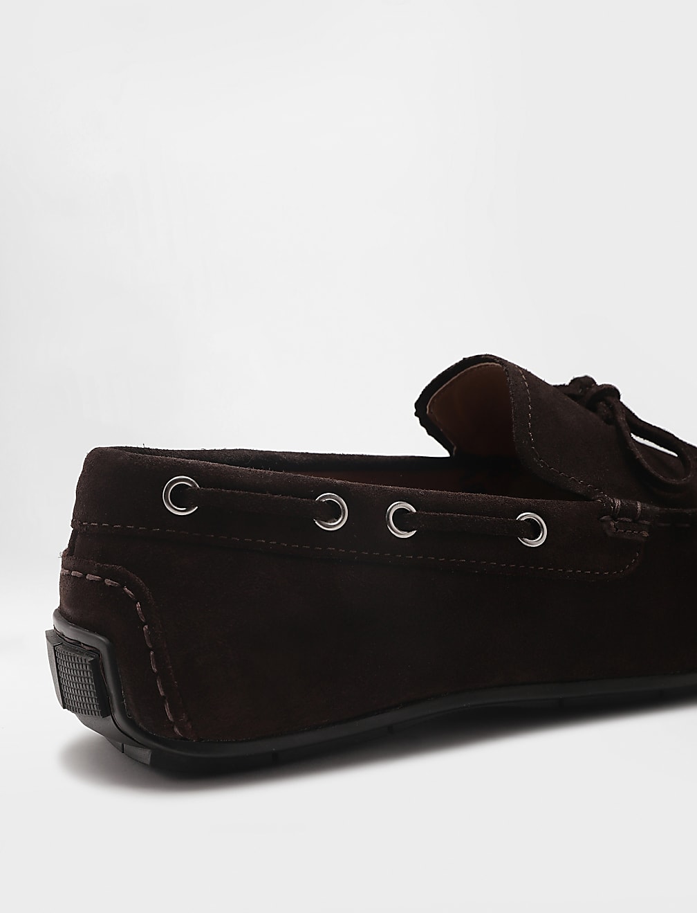 Pure Leather Plain Slip-on Loafers