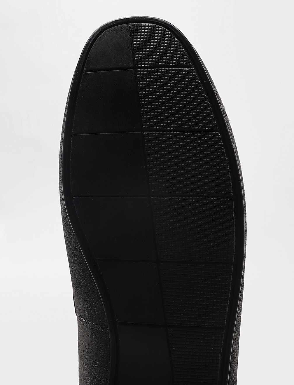 Pure Leather Plain Slip-On Loafers