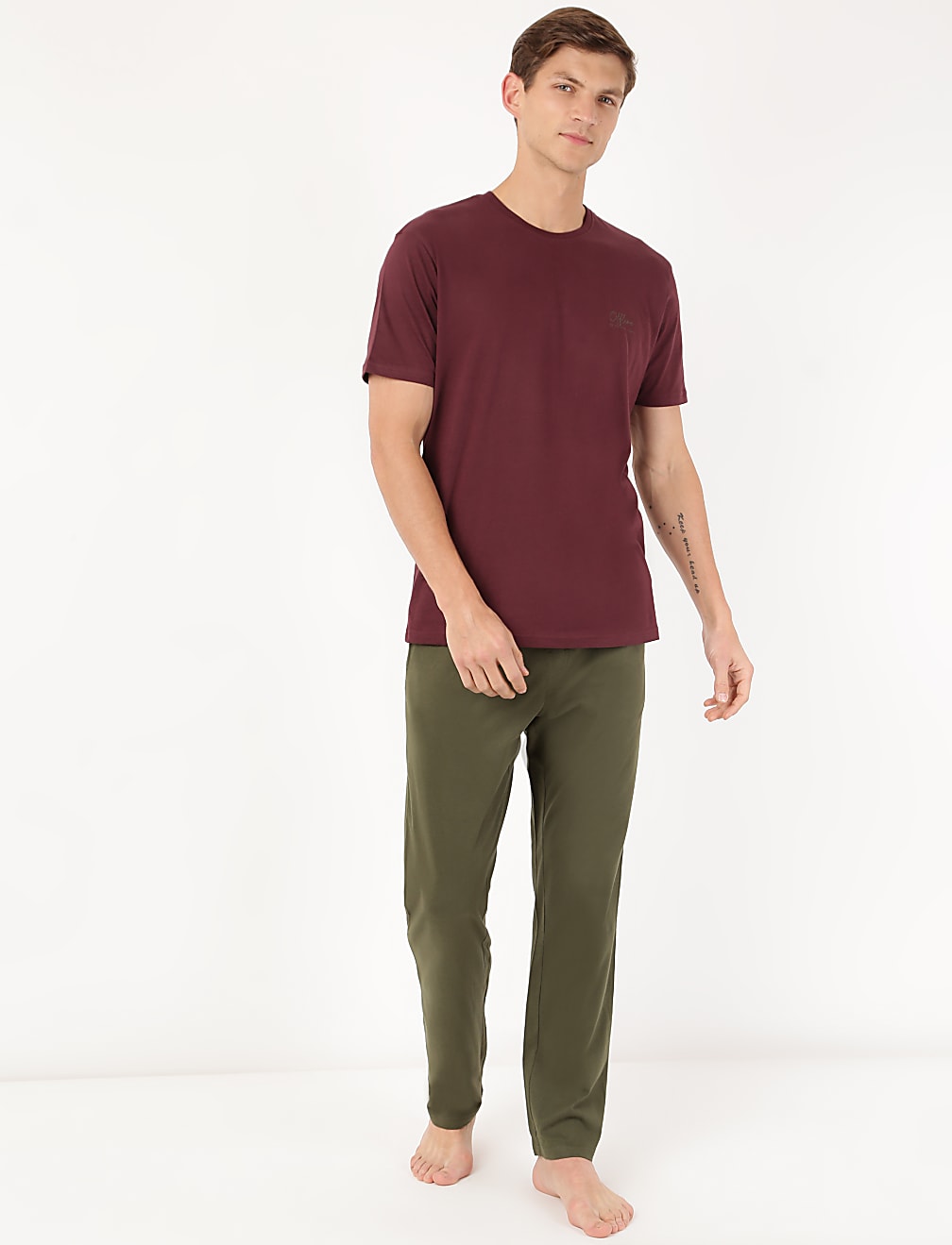 2 Pack Pure Cotton Regular Fit Pyjama Set