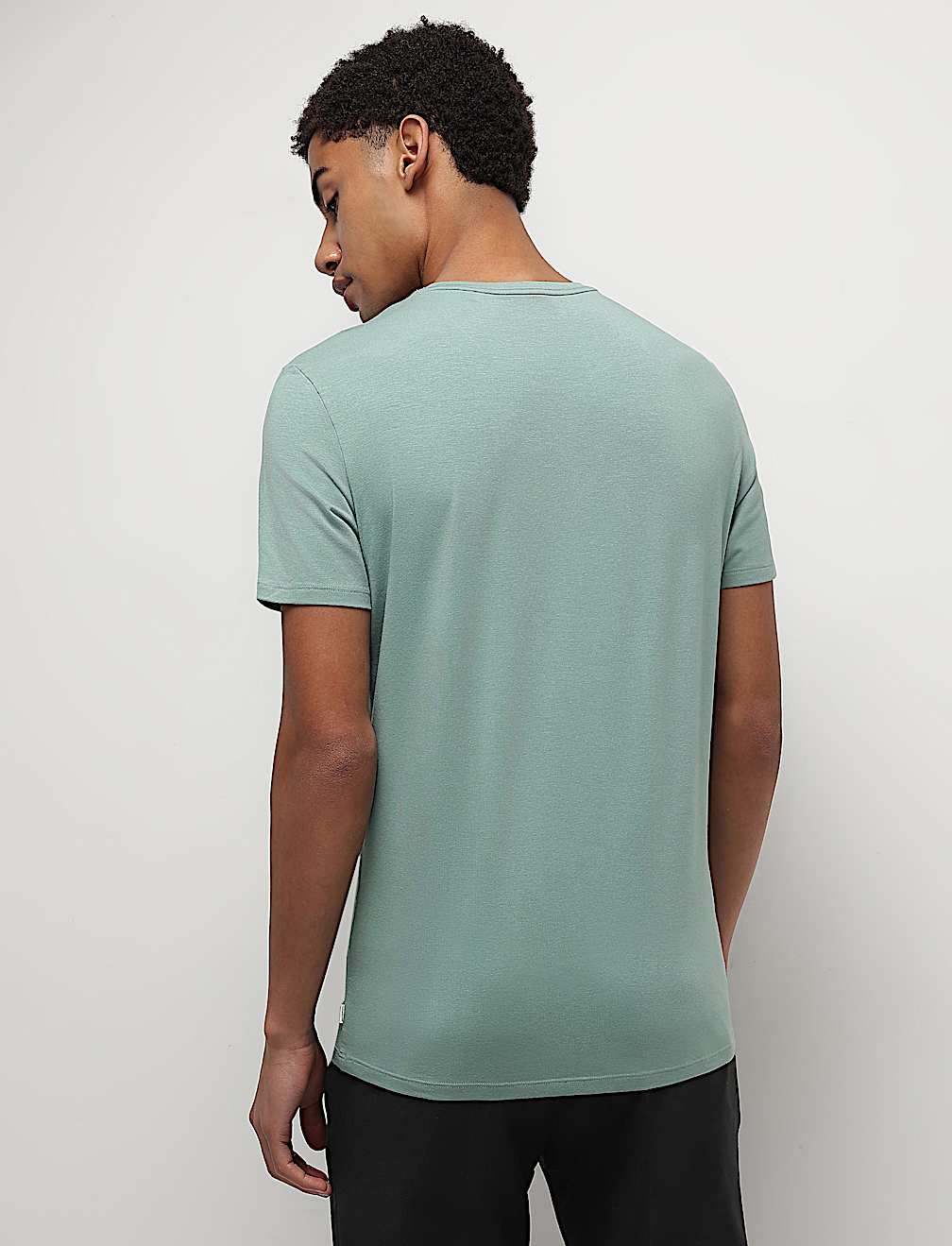Modal Cotton Crew Neck T-Shirt