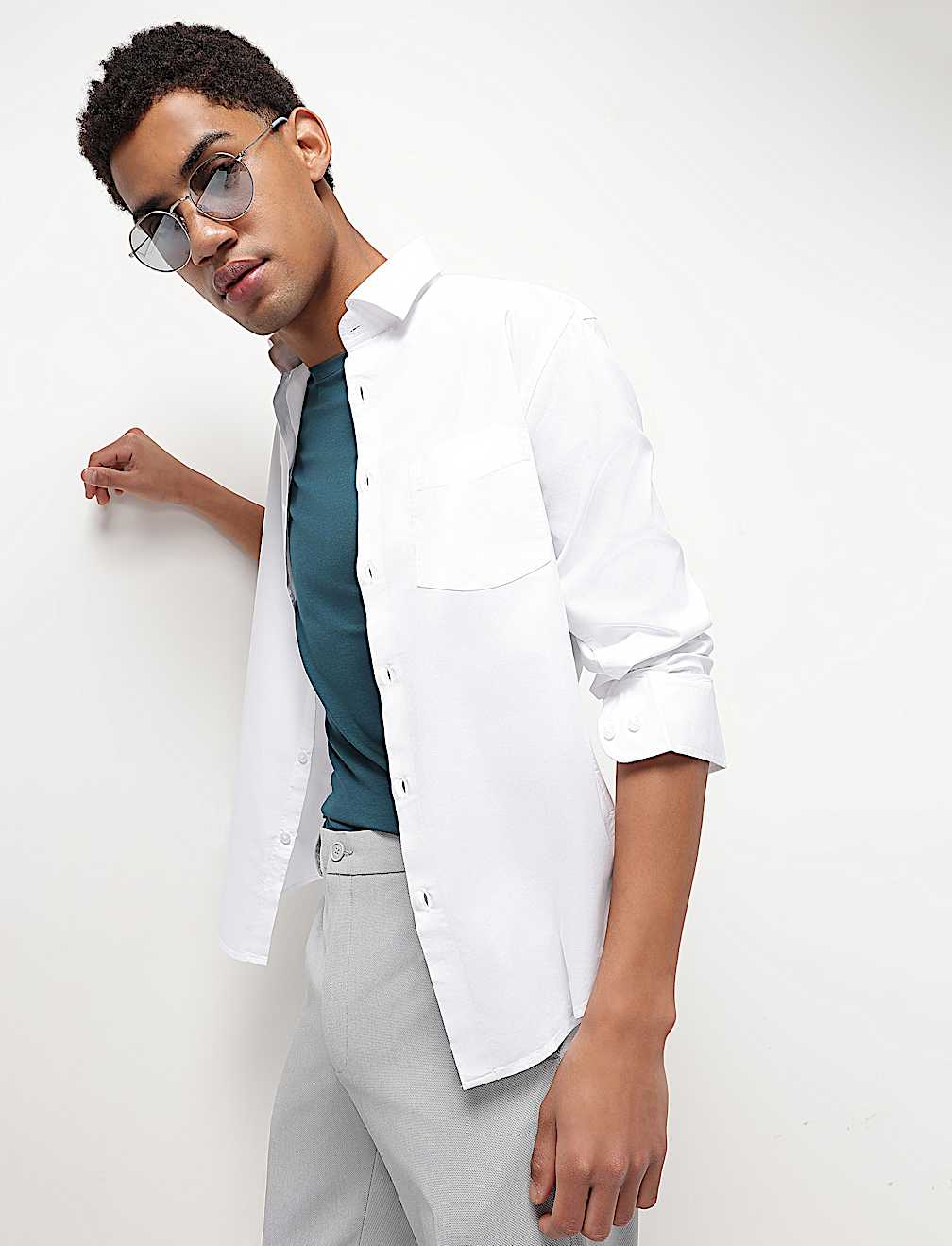 Modal Cotton Crew Neck T-Shirt