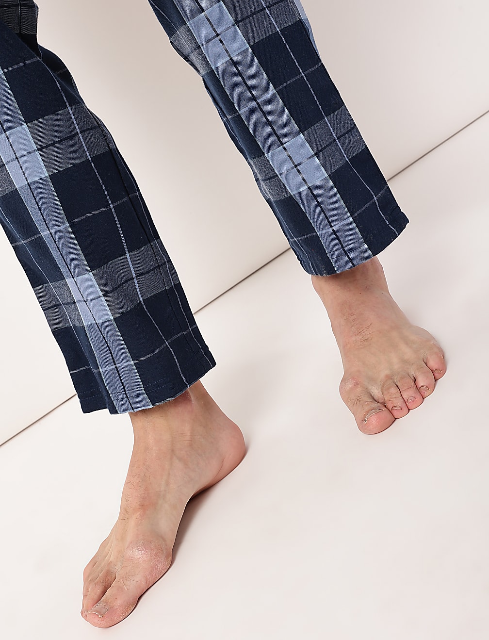 Cotton Mix Checks Regular Fit Pyjama