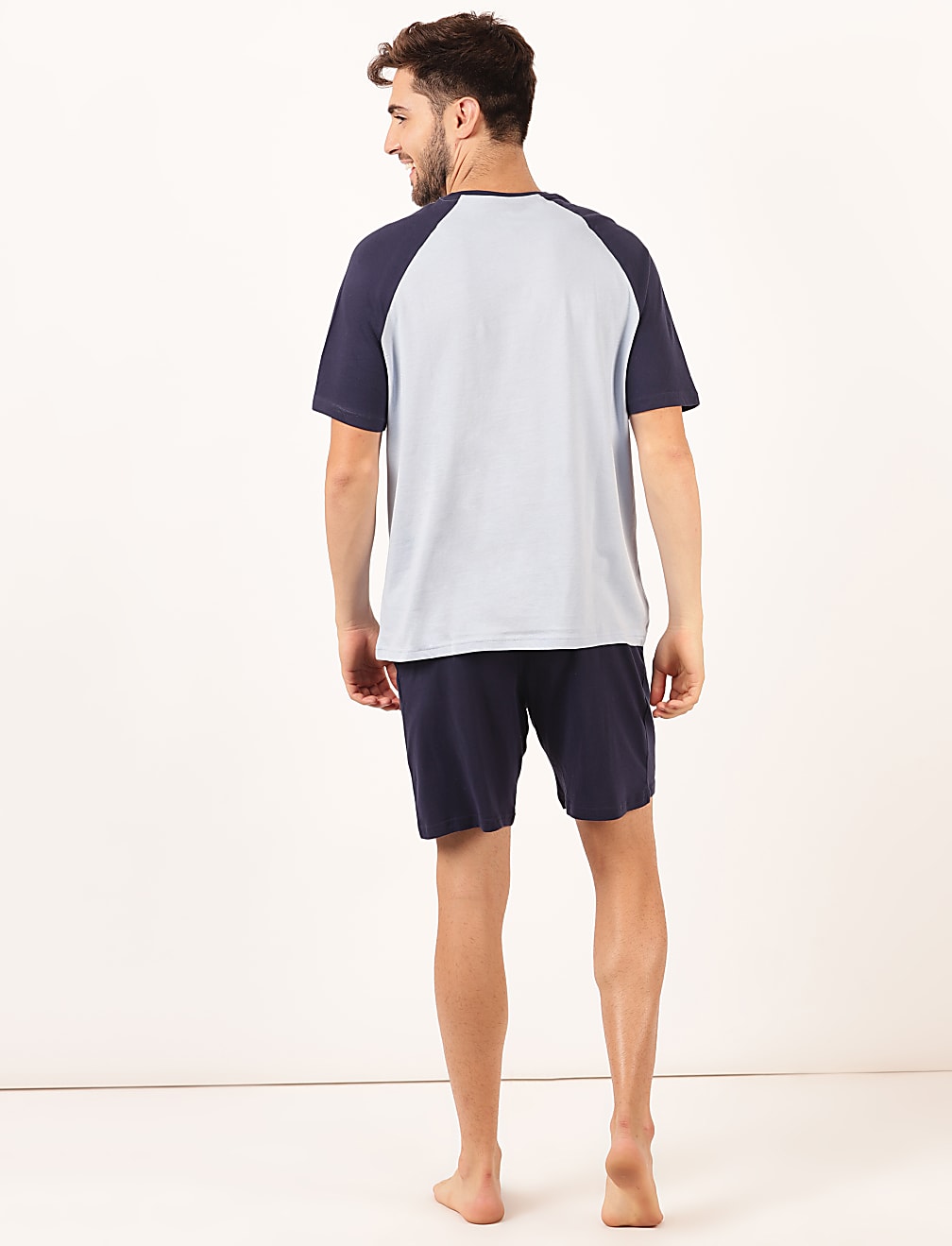 2 Pack Pure Cotton T-Shirt And Shorts