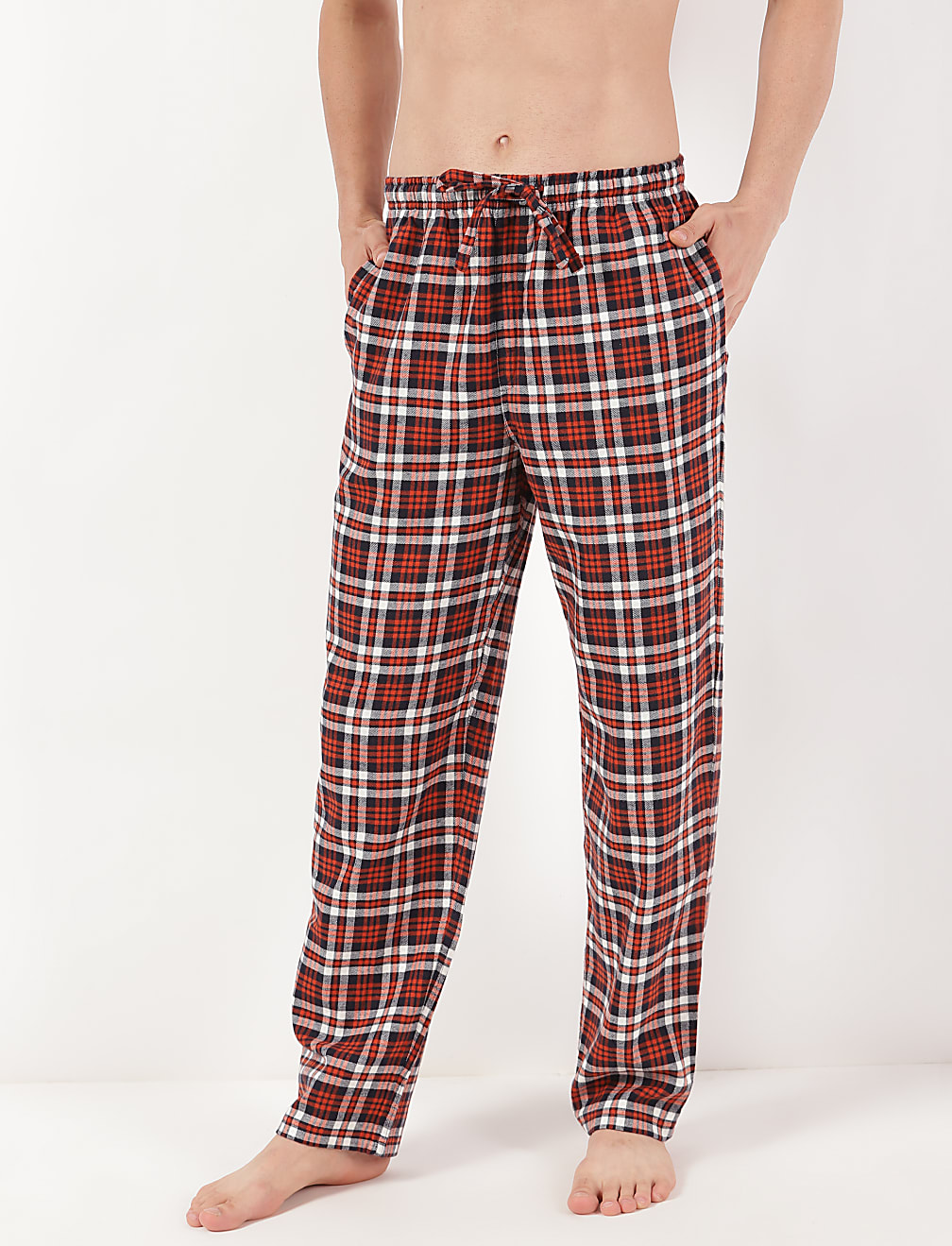 Pure Cotton Round Neck Pyjama Set