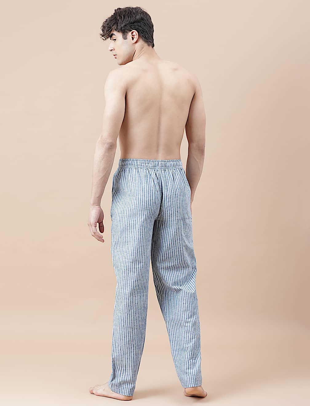 Cotton Mix Striped Relaxed Fit Pyjama