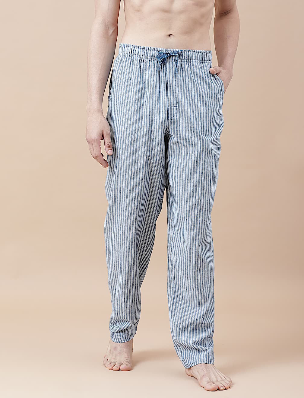 Cotton Mix Striped Relaxed Fit Pyjama