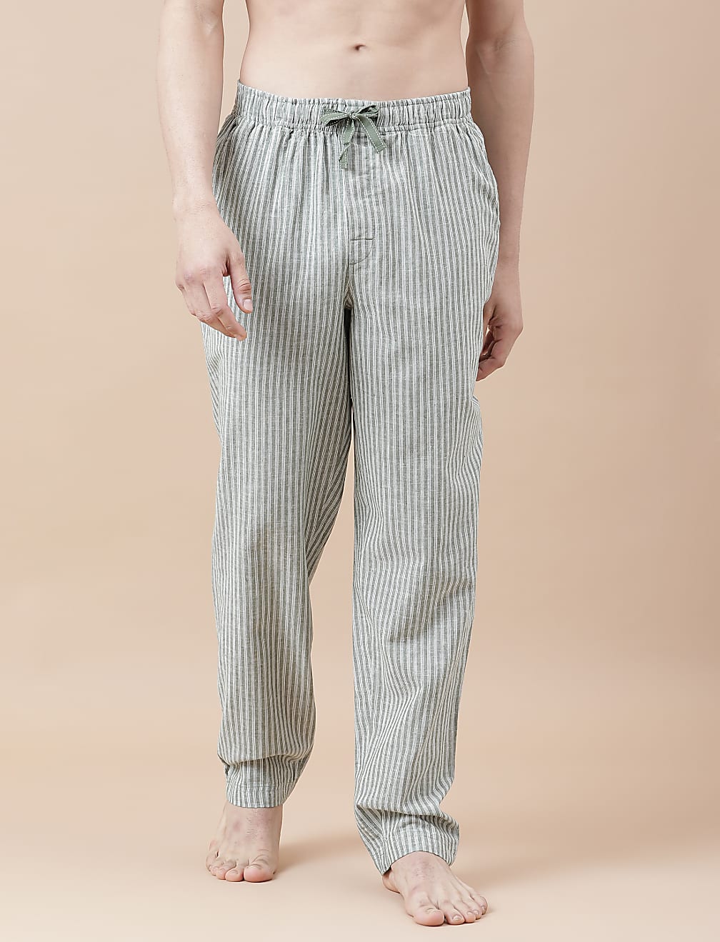 Cotton Mix Striped Relaxed Fit Pyjama