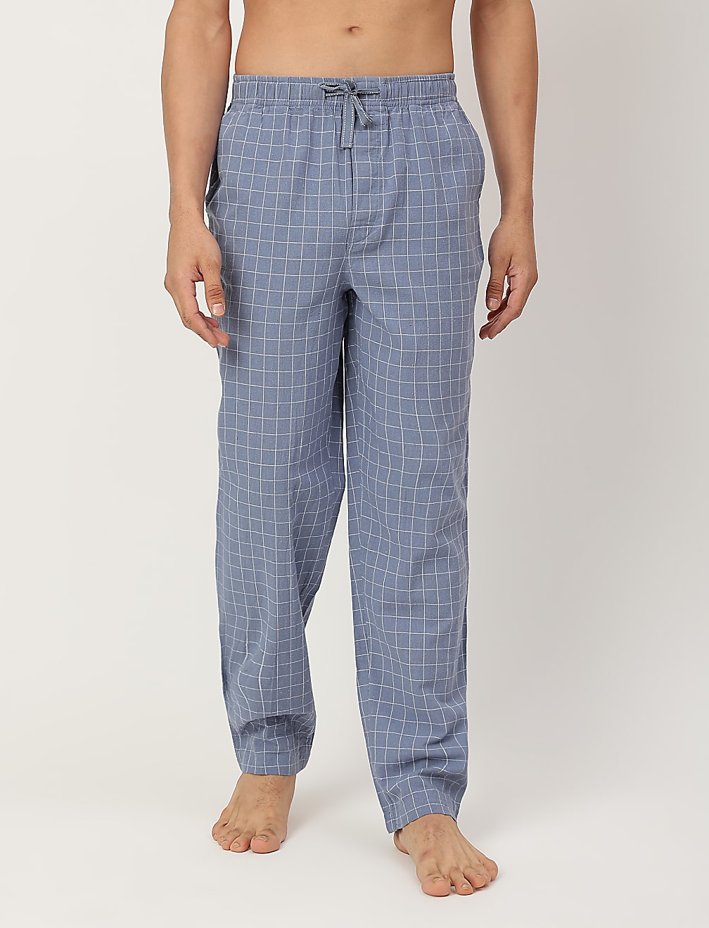 Cotton Mix Checked Comfort Fit Pyjama