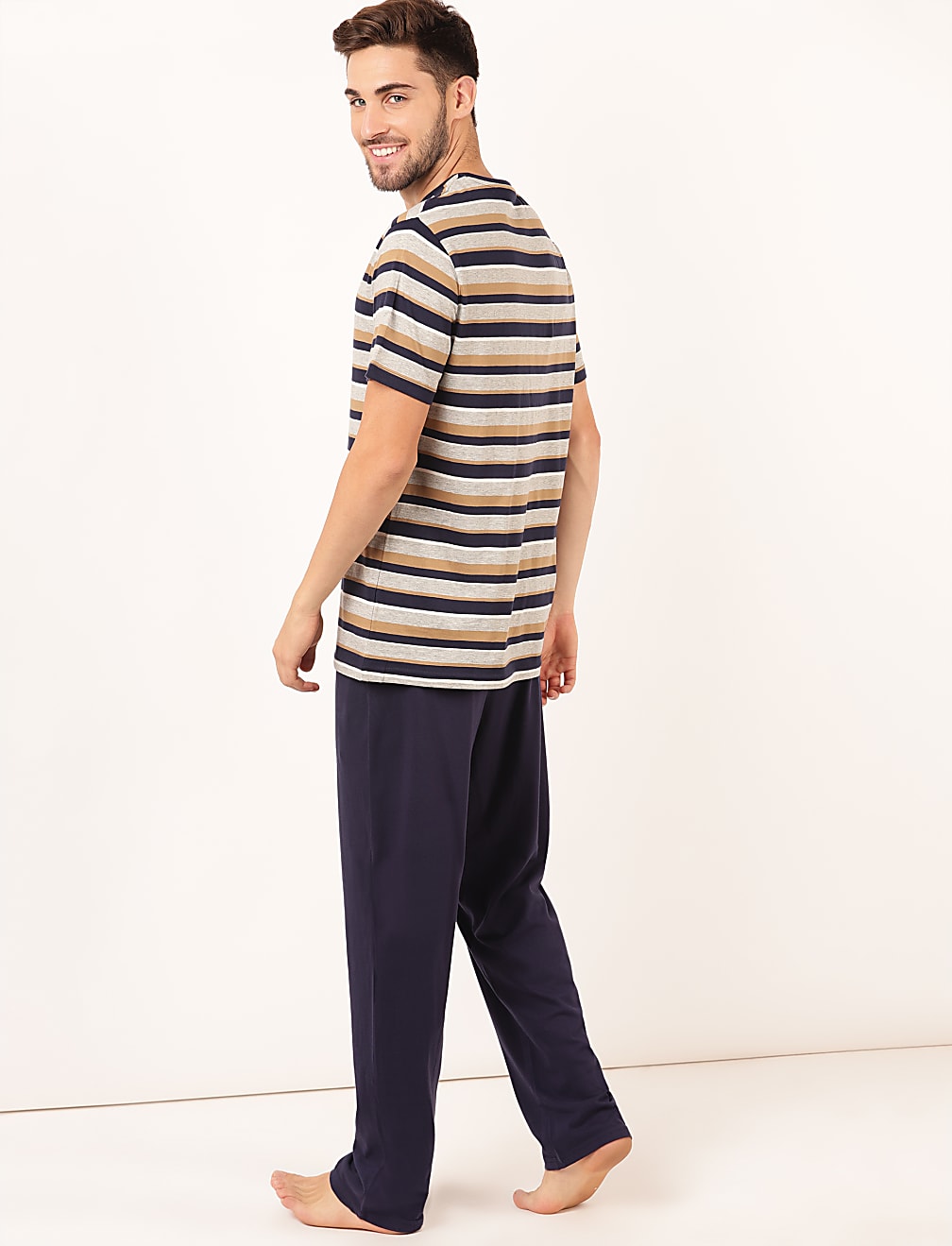 2 Pack Pure Cotton Long Pant And Top Set