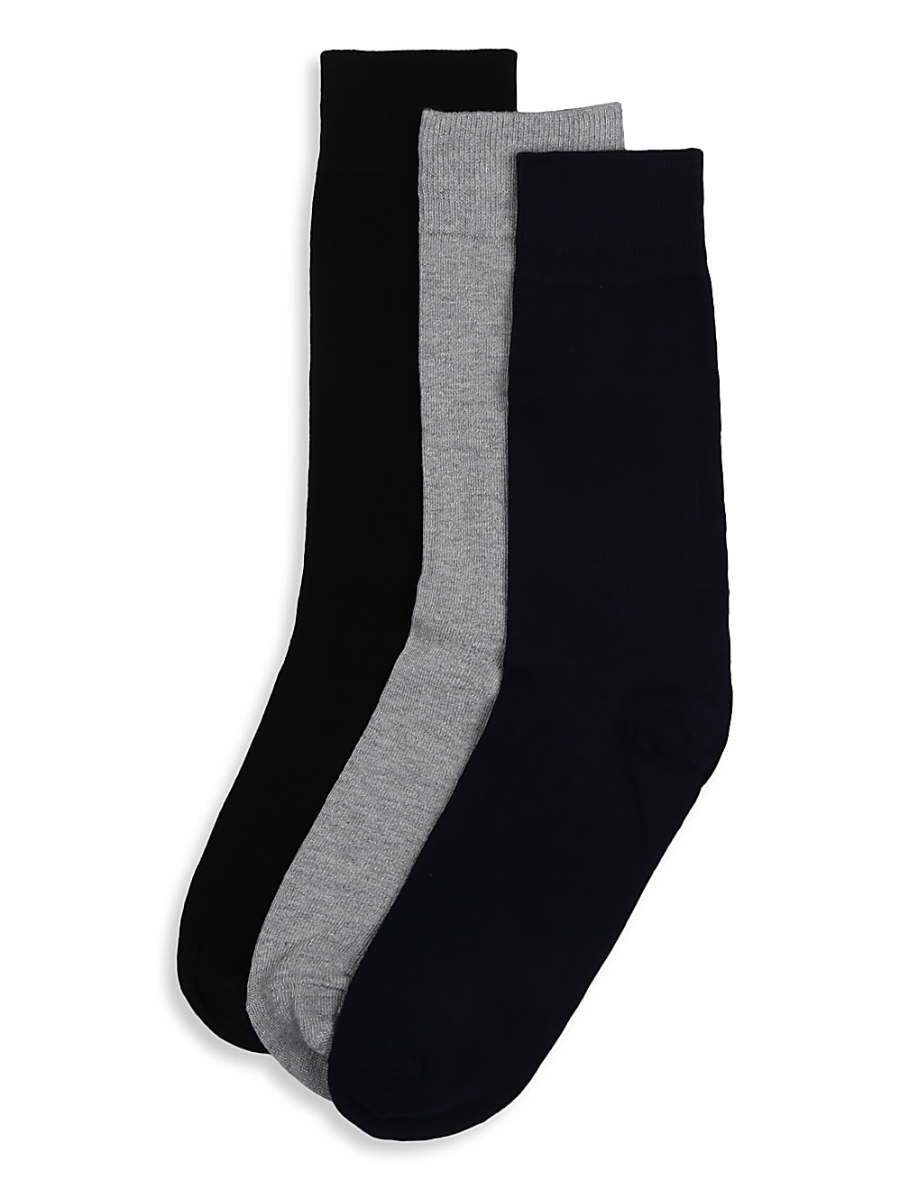 3Pk Solid Socks
