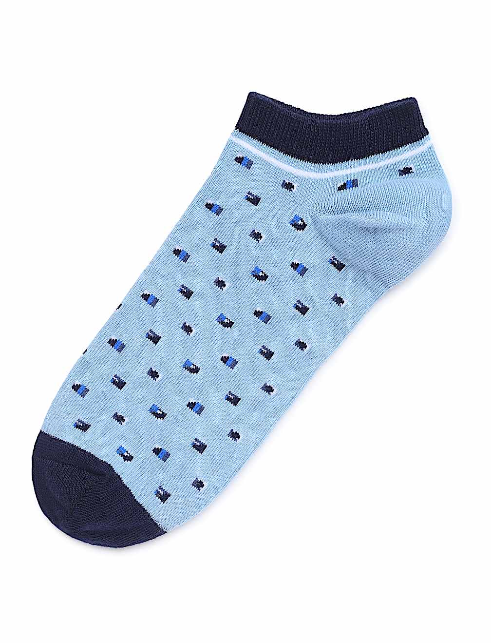 Cotton Mix Printed Skinny Fit Socks