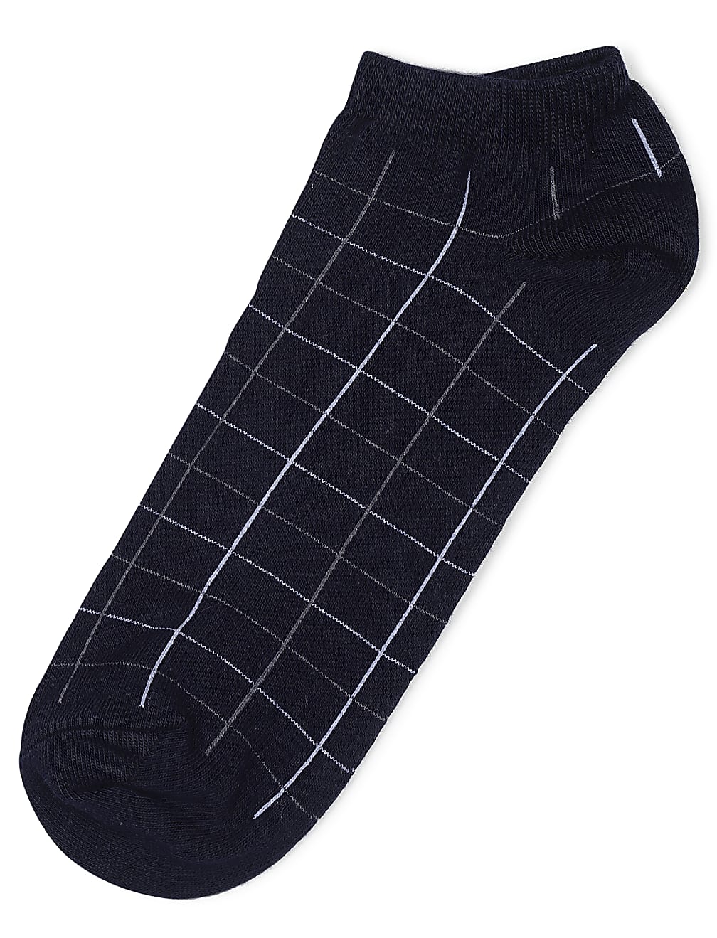Cotton Mix Checked Socks