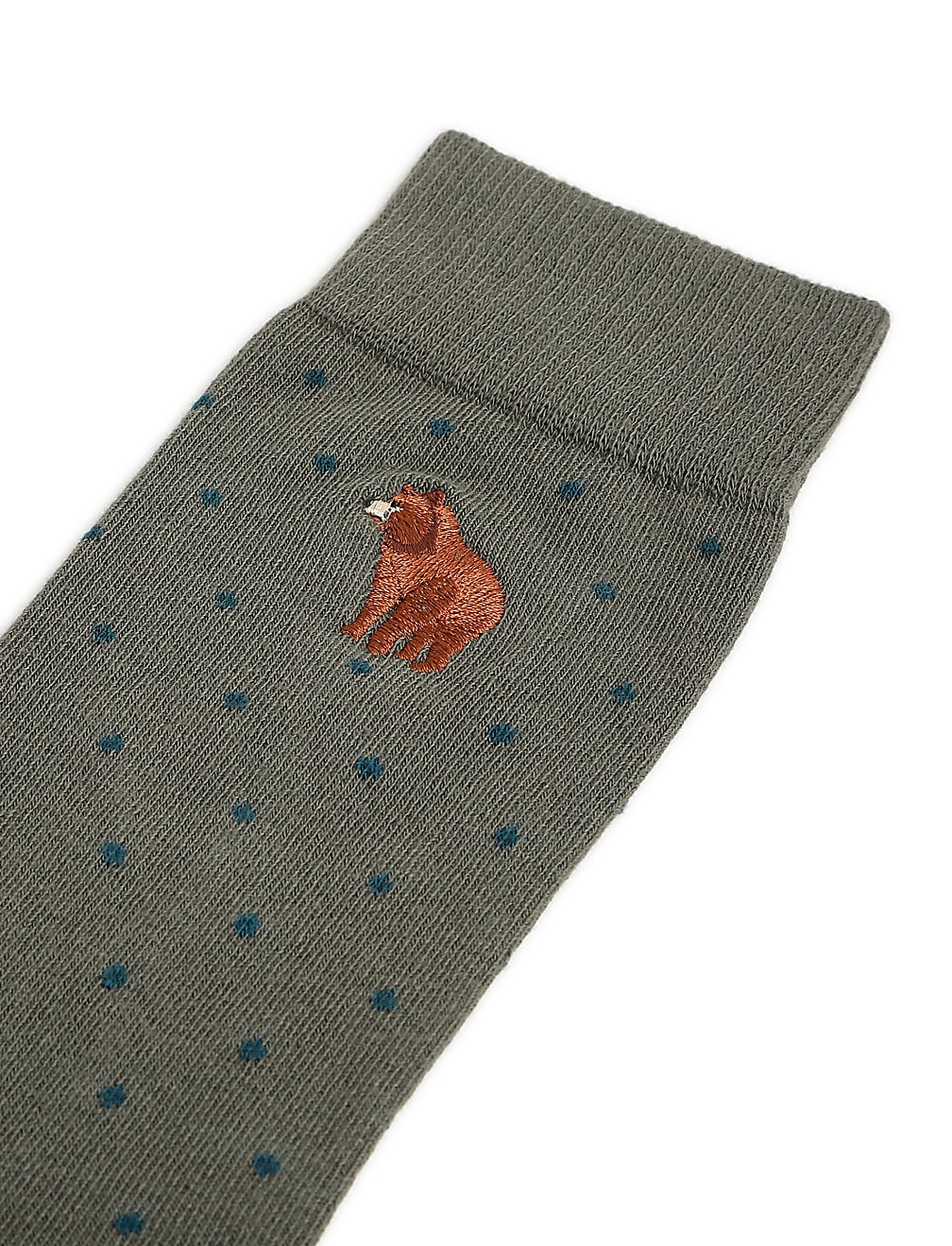 Embroidered Ankle Length Socks