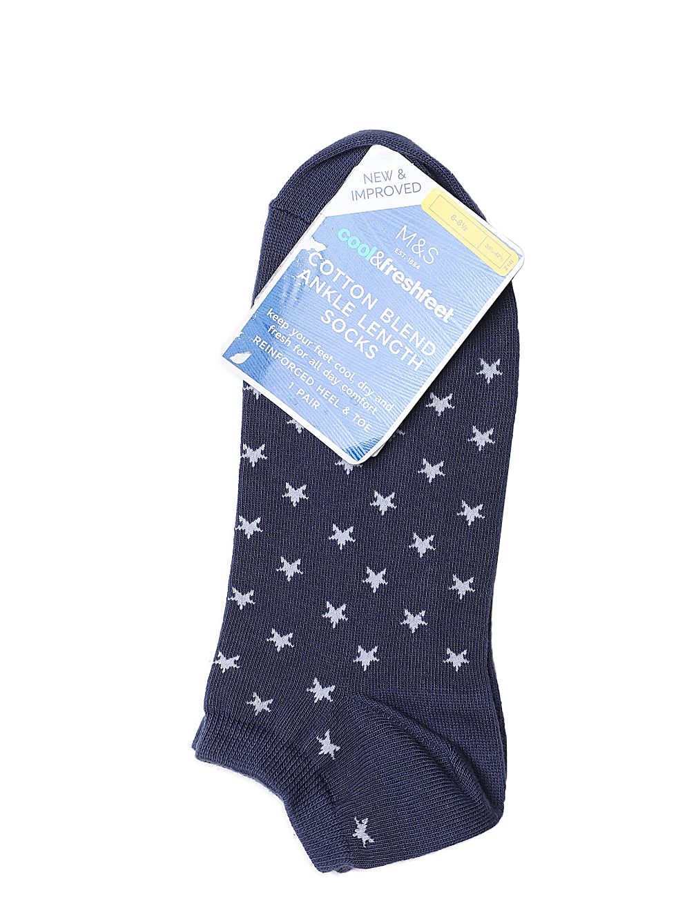 1 Pack Cotton Mix Ankle Length Shocks