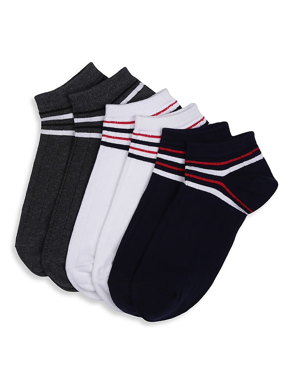 3Pk Athleisure  Ankle Socks