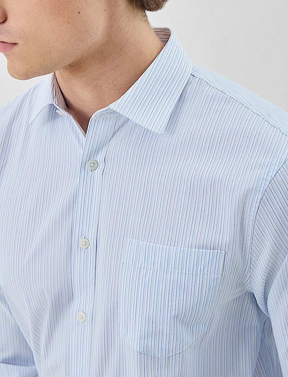 2 Pack Regular Fit Easy Iron Shirts