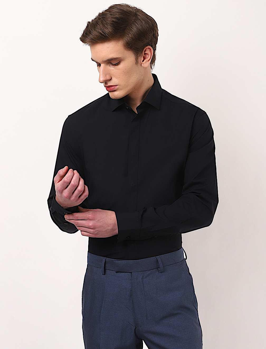 Solid Stretch Shirt