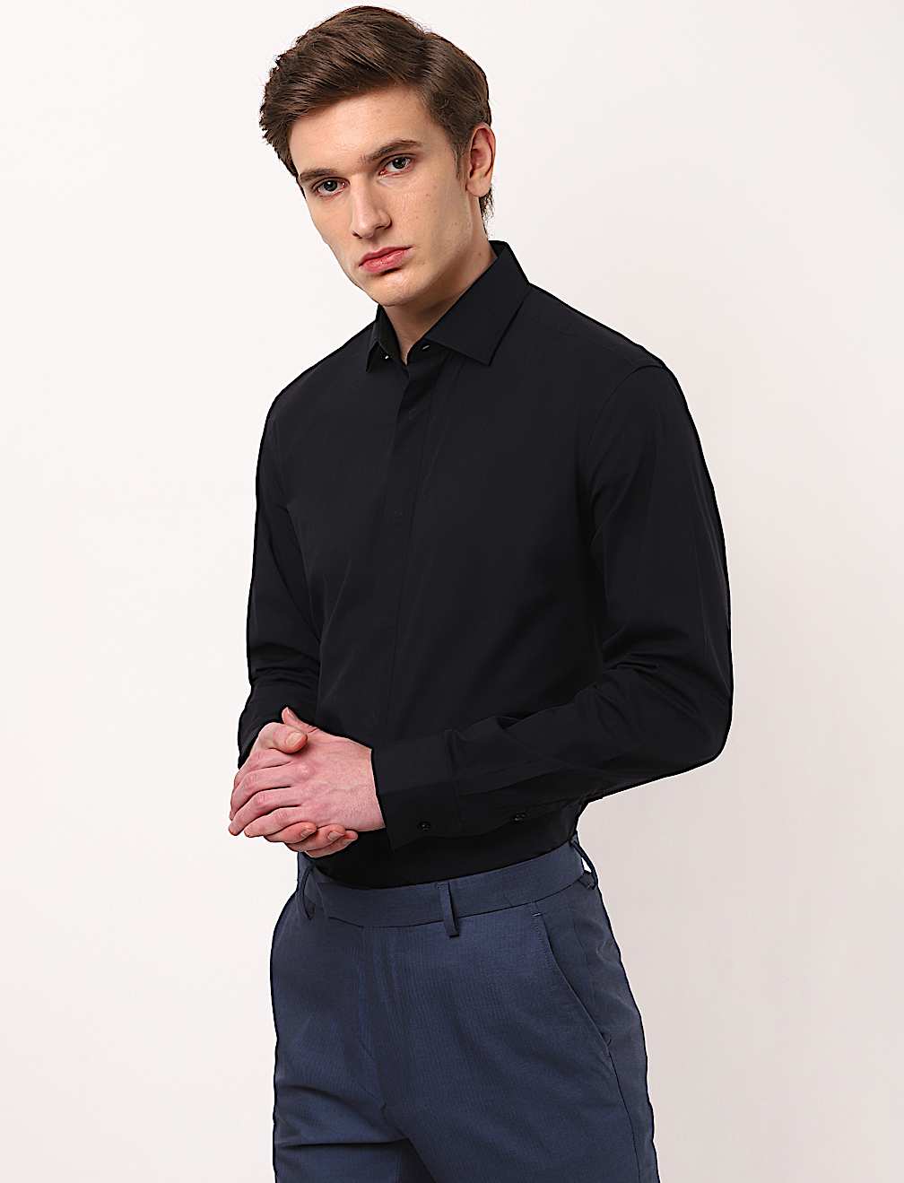 Solid Stretch Shirt