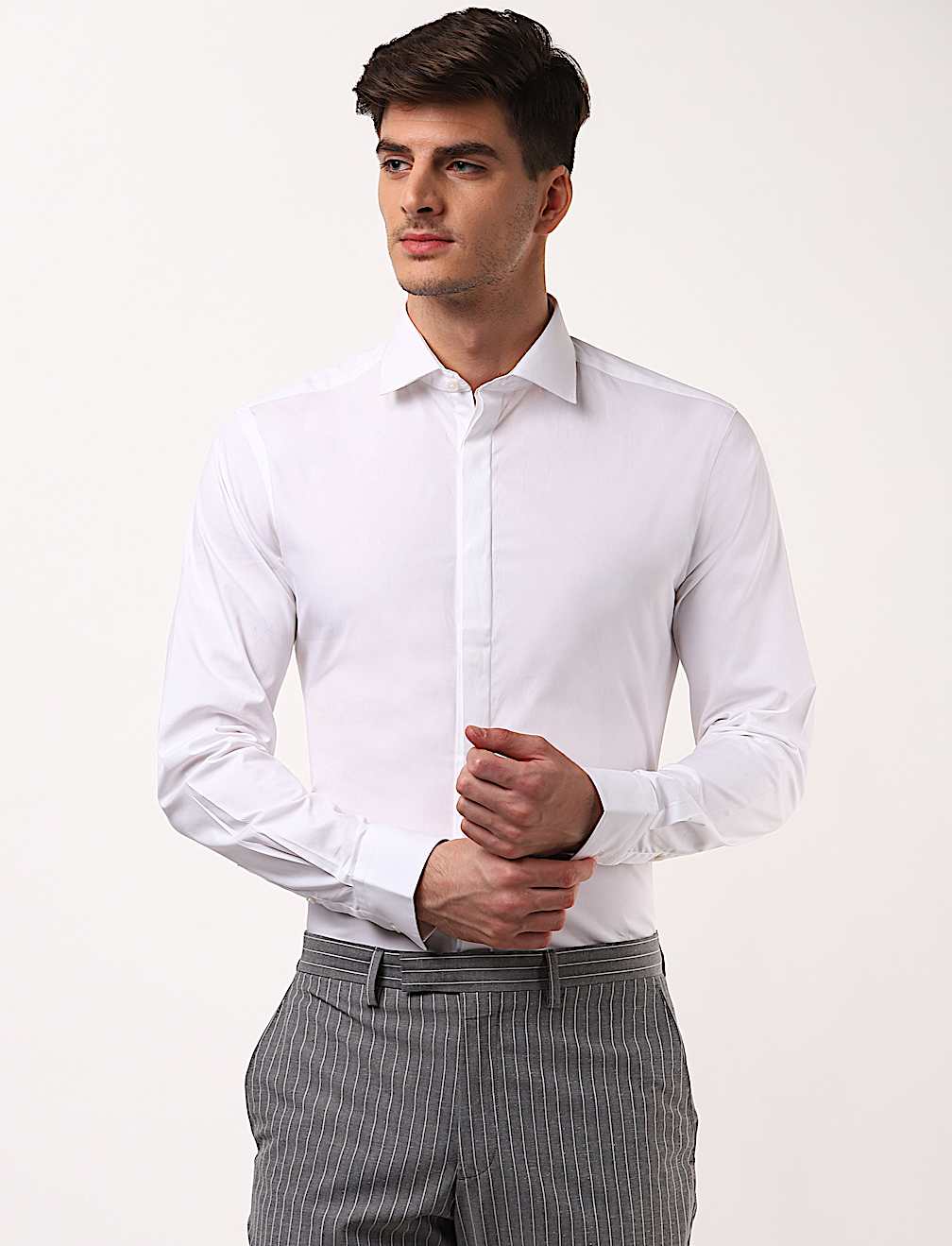 Solid Stretch Shirt