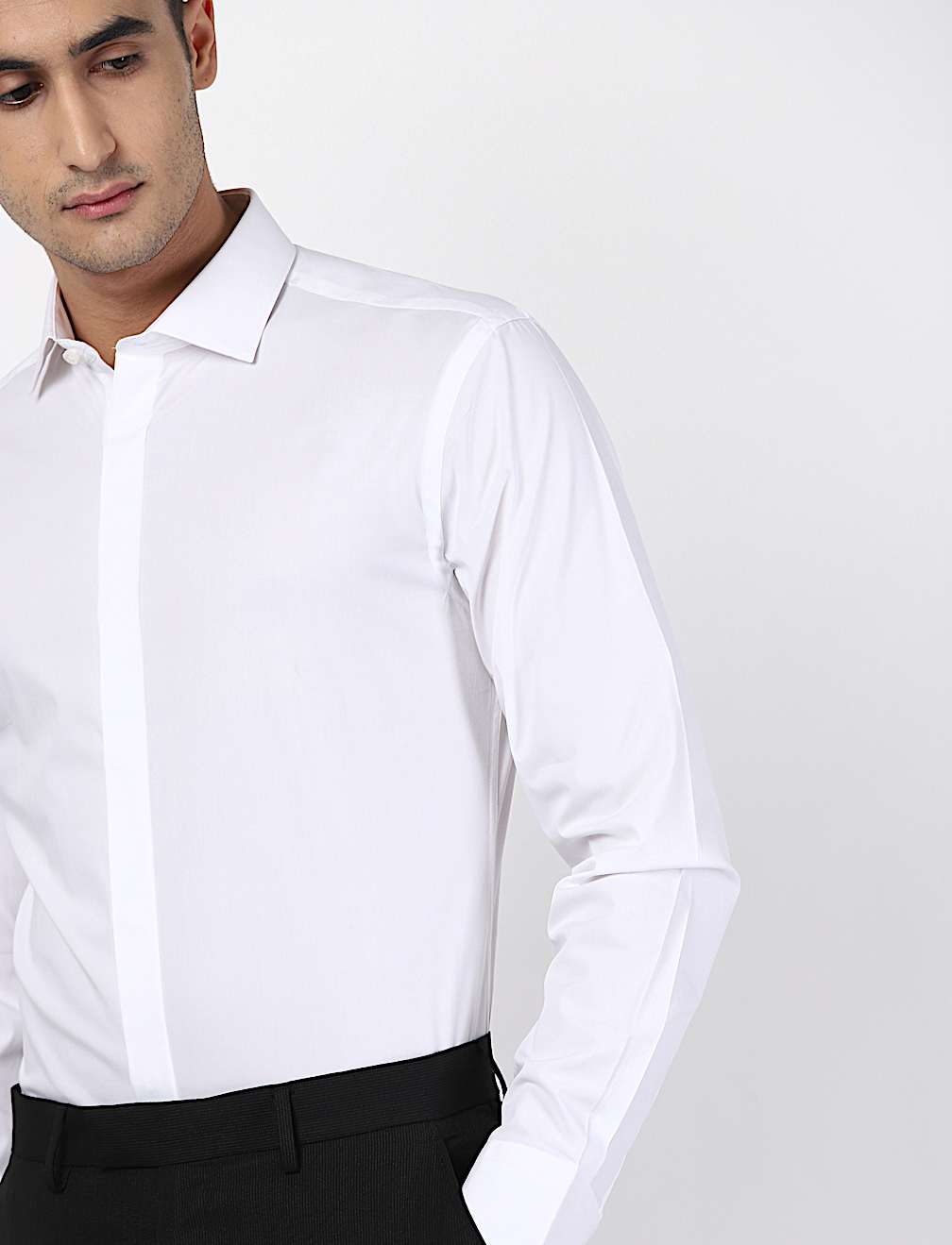 Solid Stretch Shirt