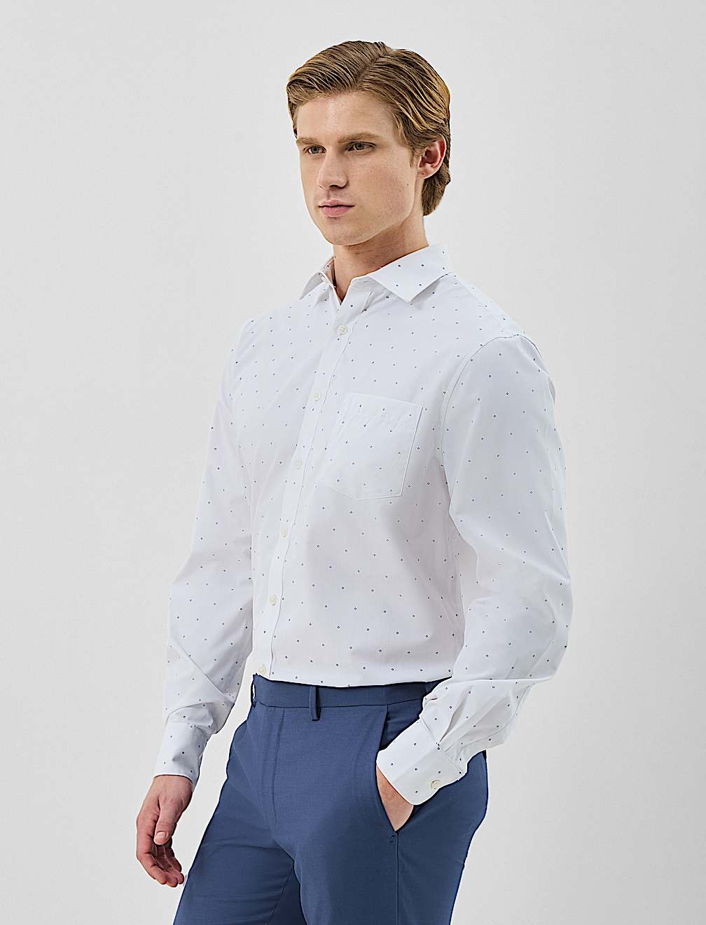 Pack Of 2 Full Sleeve Regular Fit Shirts