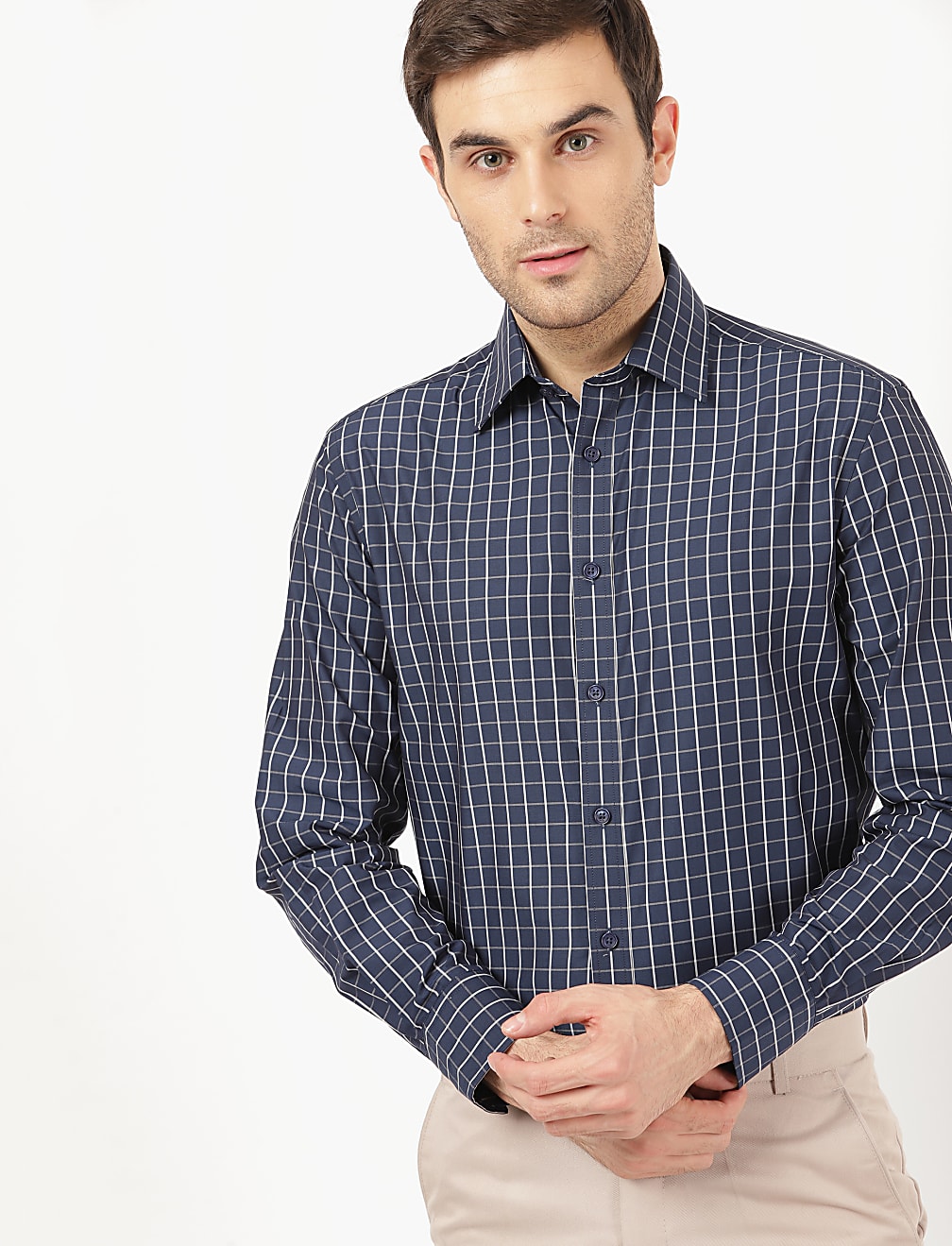 Easycare 3Pk Micro Print Shirt