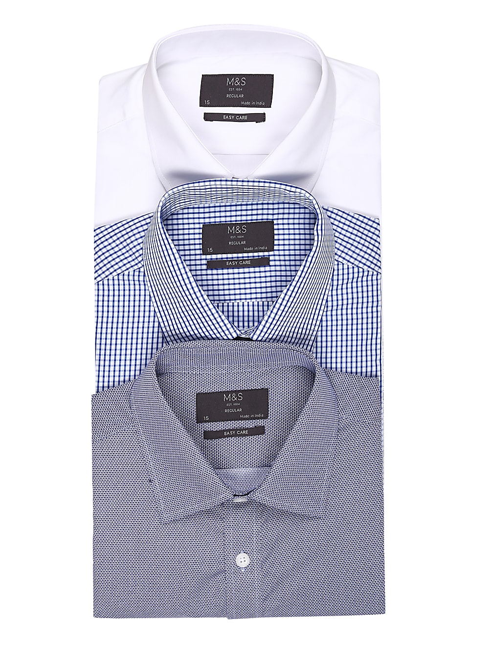 Easycare 3Pk Print Shirt