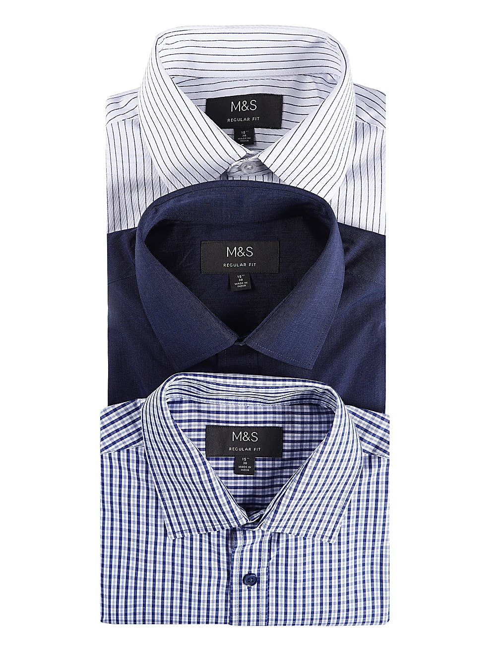 3PK Easy To Iron  Shirt
