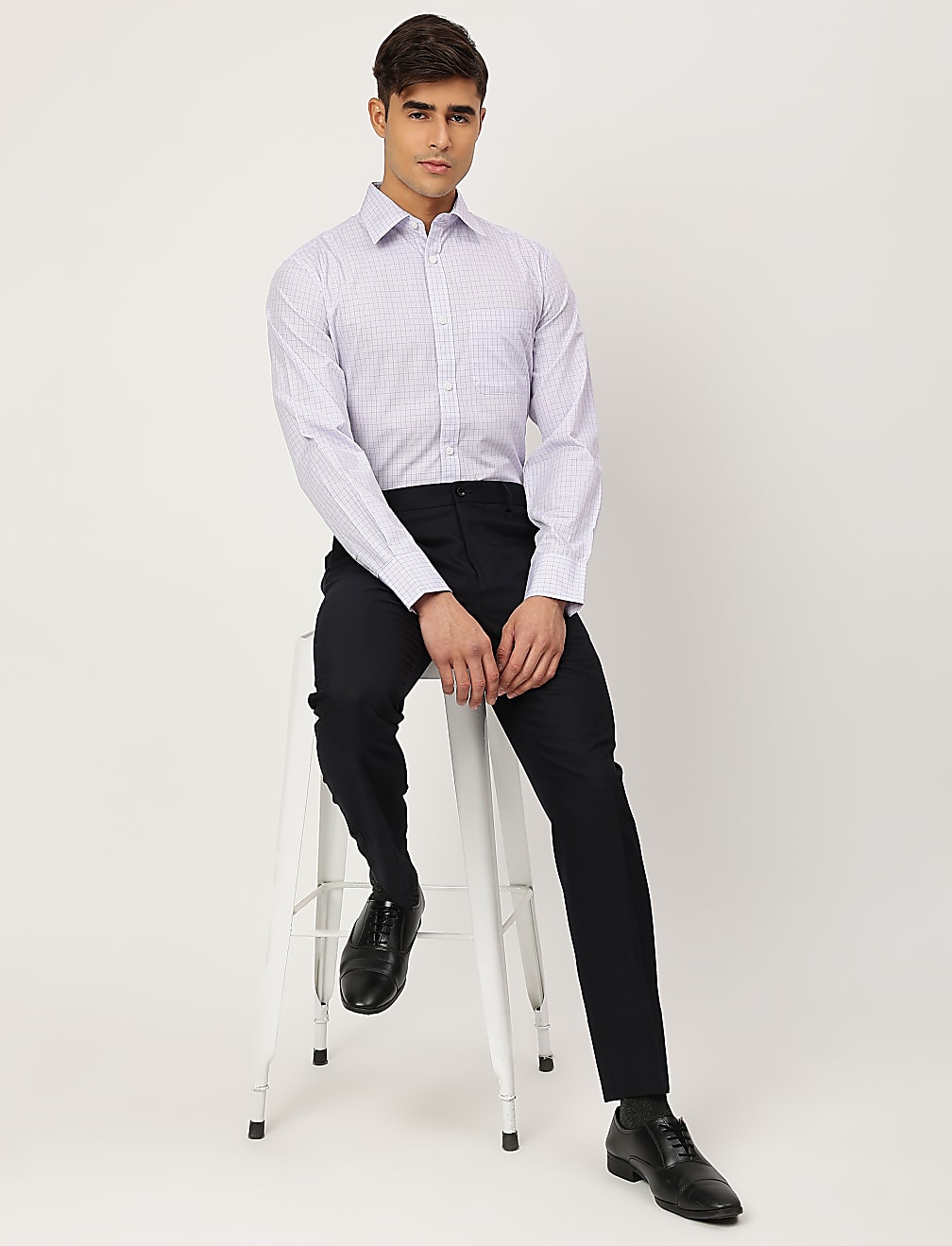 2PK Easy To Iron  Design Shirt