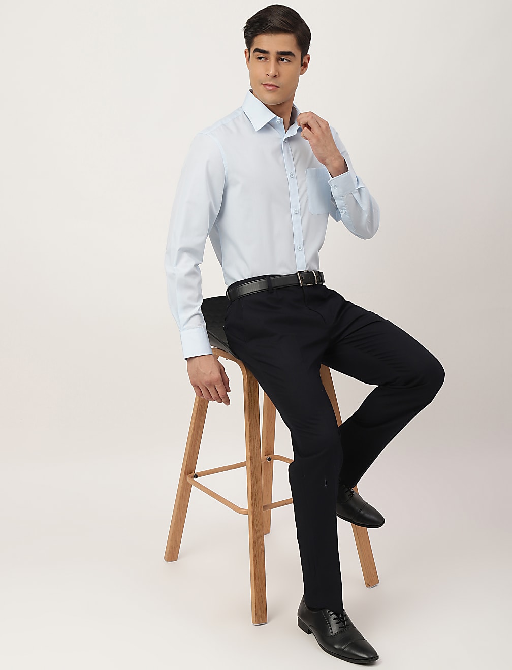 2PK Easy To Iron  Design Shirt