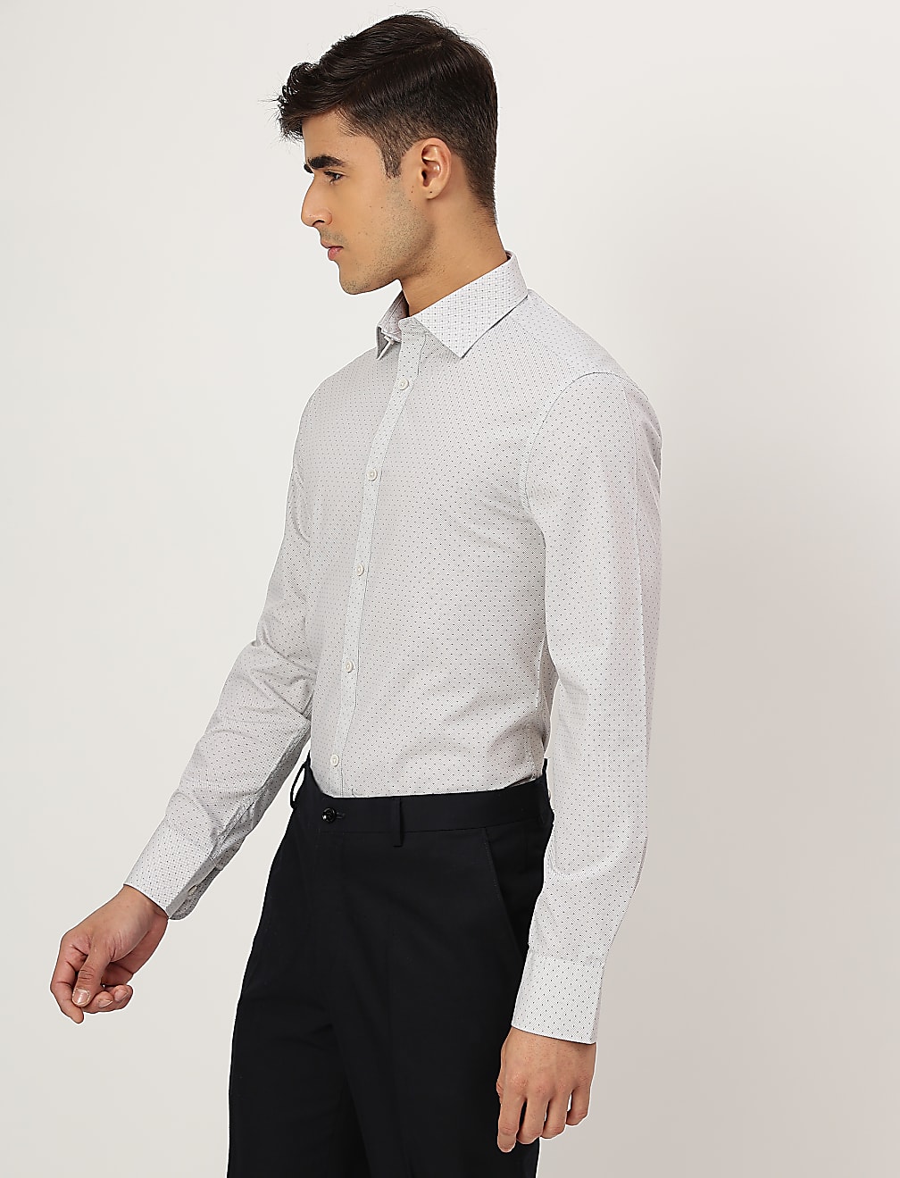 2PK Easy To Iron  Design Shirt