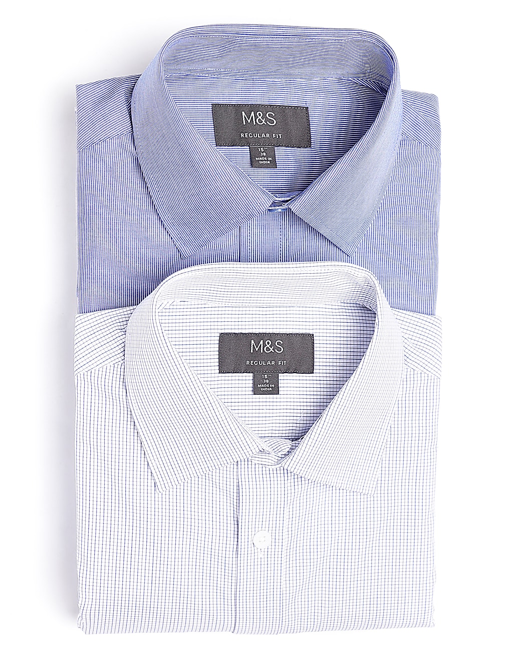 2PK Easy To Iron  Design Shirt