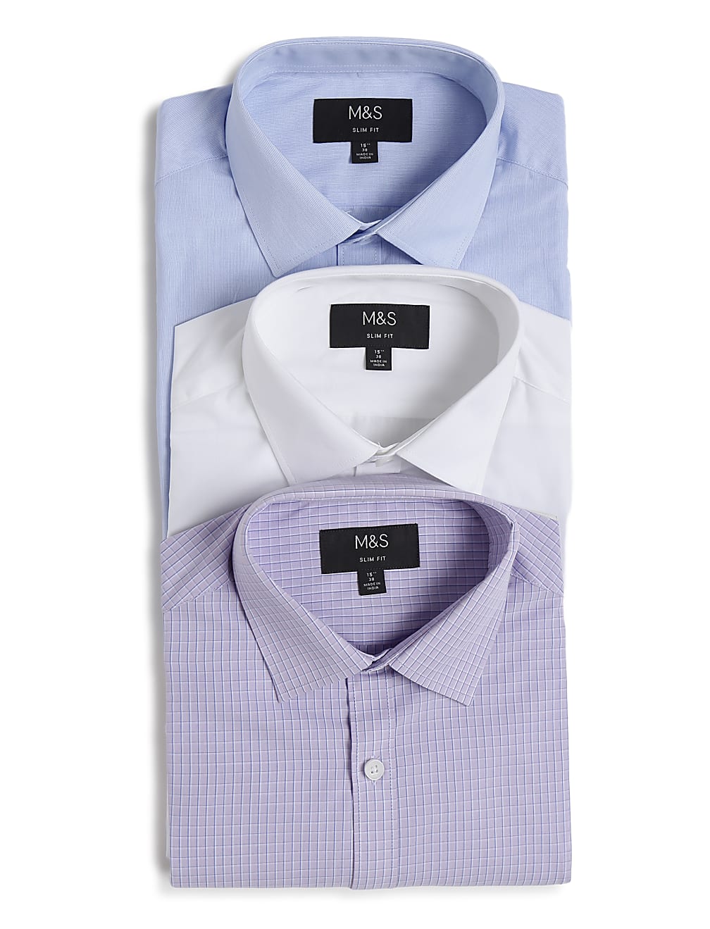 3PK Easy To Iron  Shirt