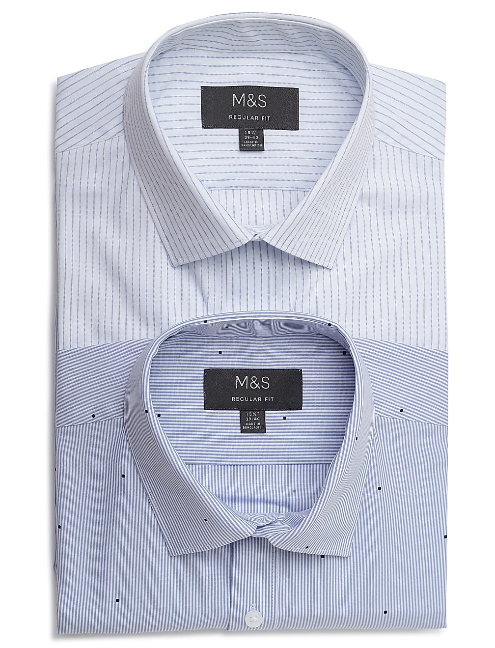 2pk Easy To Iron Design Shirt